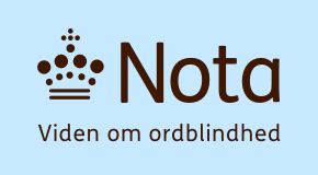 Nota Viden om ordblindhed, logo